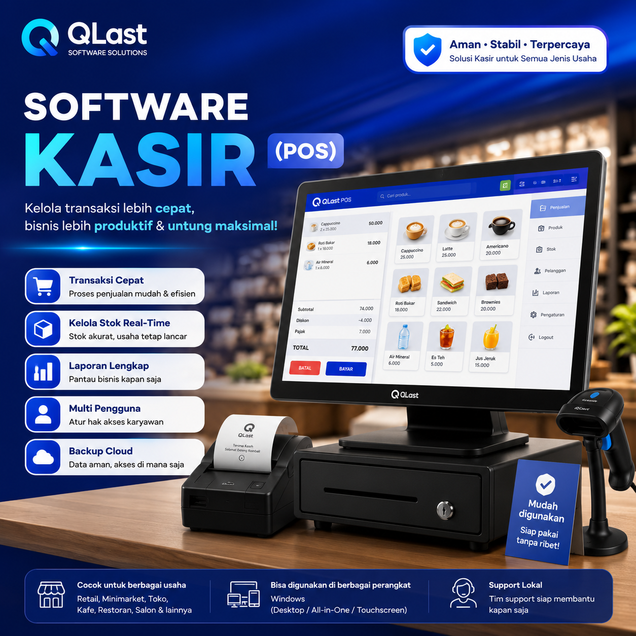 Panduan Lengkap Memilih Software Kasir (POS) untuk Toko Ritel & UMKM
