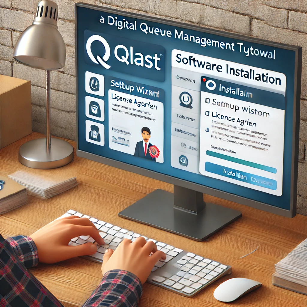 Bagaimana cara Install software aplikasi antrian QLast