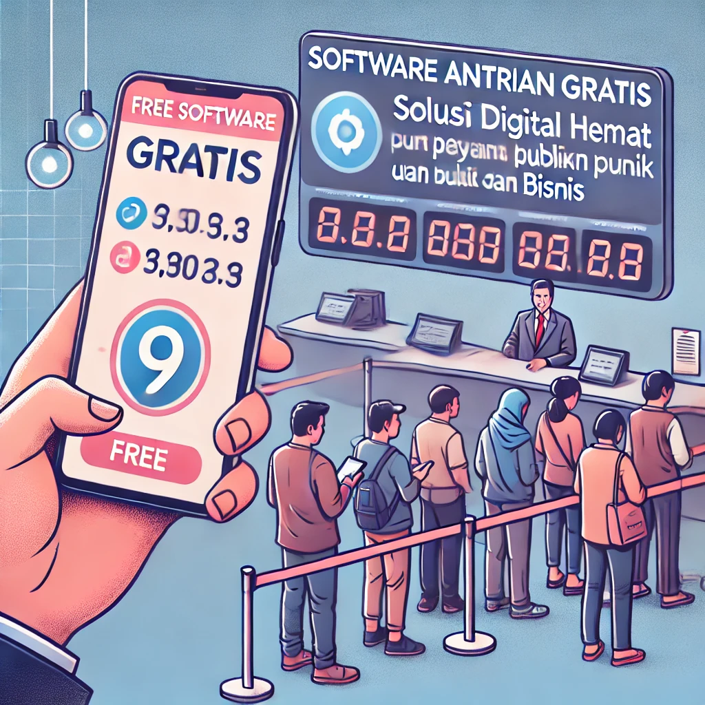 Software Antrian Gratis Solusi Digital Hemat untuk Pelayanan Publik dan Bisnis